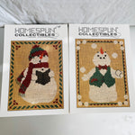 Homespun Collectibles, Sets of 2, Choice of 3 Sets, Counted Cross Stitch Design Charts, See Variations*