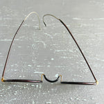 Round wire rim vintage eyewear choice of glasses* or clip ons*, see description*
