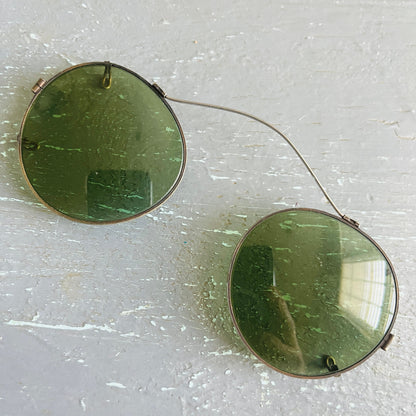 Round wire rim vintage eyewear choice of glasses* or clip ons*, see description*