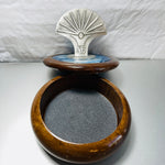 ACE Fellows Program, Magoun Pewter Emblem on wooden jewelry/trinket Box, made in Brazil