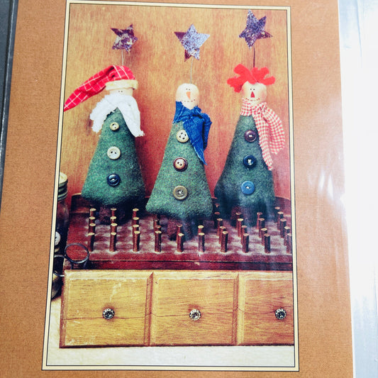 Stitches and Sawdust, Trim-A-Tree, #302, Vintage 1998, Stuffed Decoration, Sewing Design Pattern
