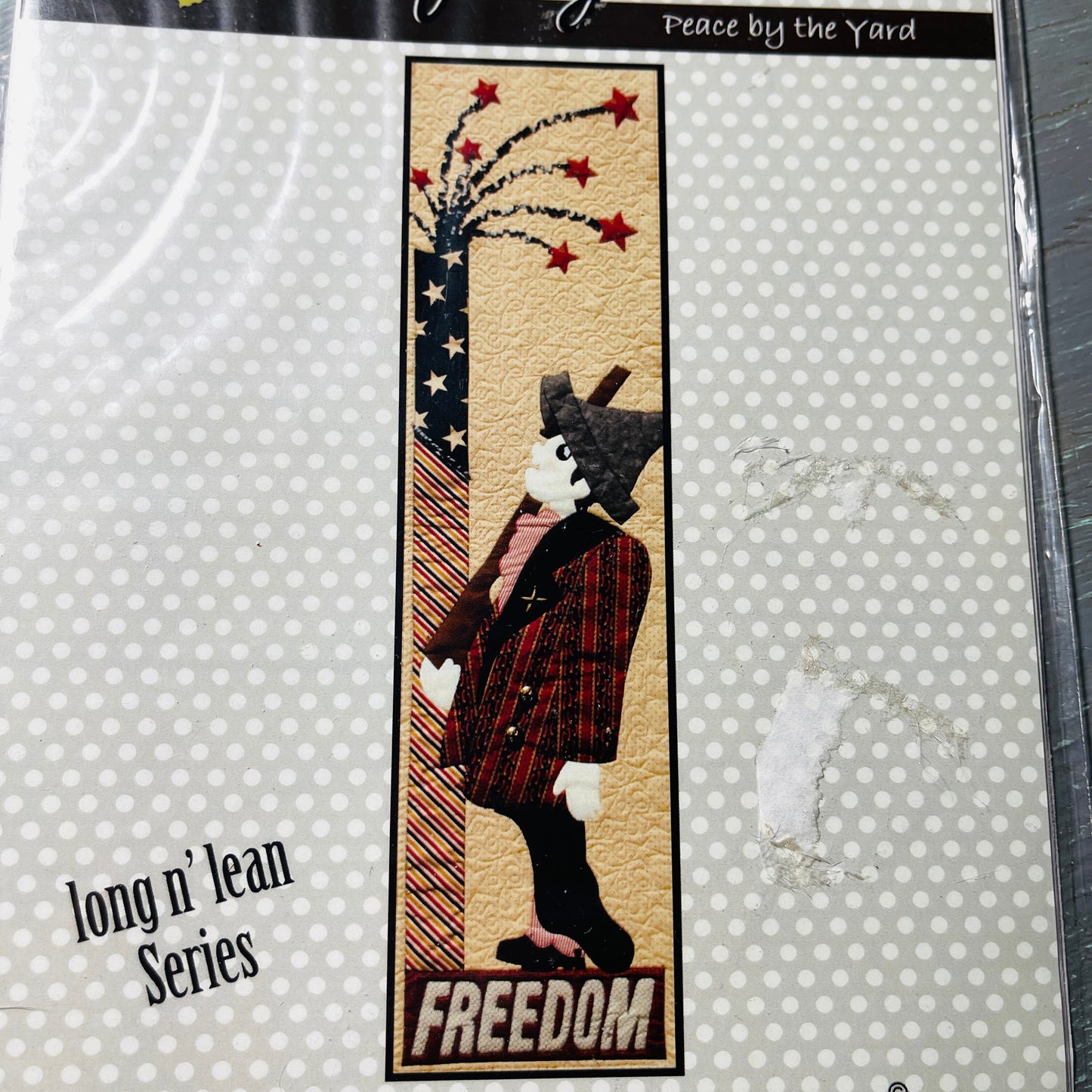 Thankfully Sew, Stand For Freedom, 2009, Wall Hanging, Sewing Pattern, OOP and Sold Out