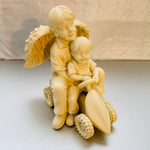 Angelstar, Brother's Keeper, Vintage 1992, Porcelain, Collectible Figurine
