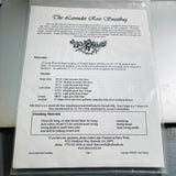 Fancy Work, Choice of 2, Counted Cross Stitch Charts, See Descriptions*