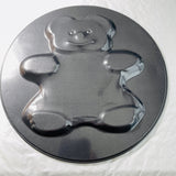 Cookie/candy mold choice of Bunny or Teddy Bear, 9.5 inch round, non-stick baking sheet pan