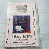 Sheepish Designs, Starburst Sampler, Seventh Exemplary, Counted cross stitch chart