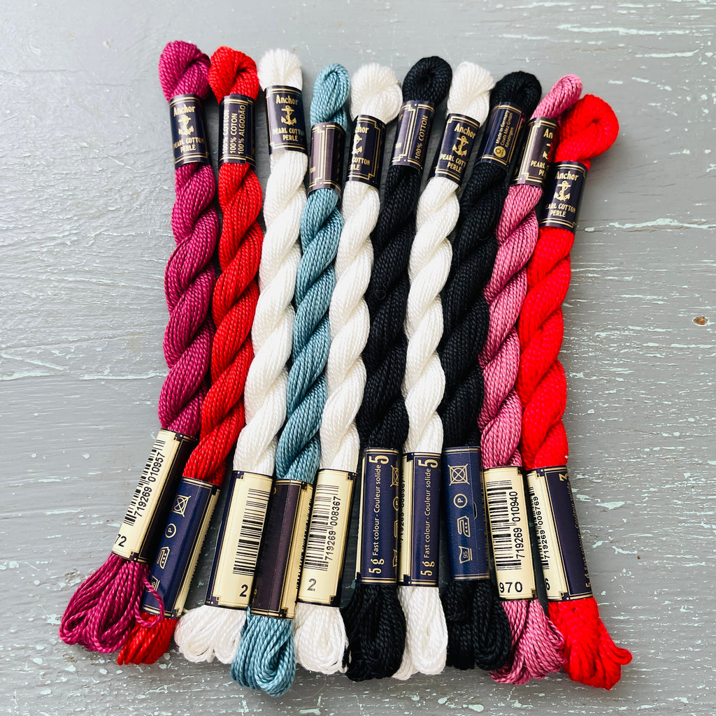 Anchor Perle Cotton Embroidery Threads for sale