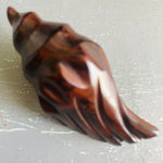Seahorse, or Seashell, choice of hand carved solid wood figures, vintage collectible, see descriptions*