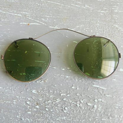 Round wire rim vintage eyewear choice of glasses* or clip ons*, see description*