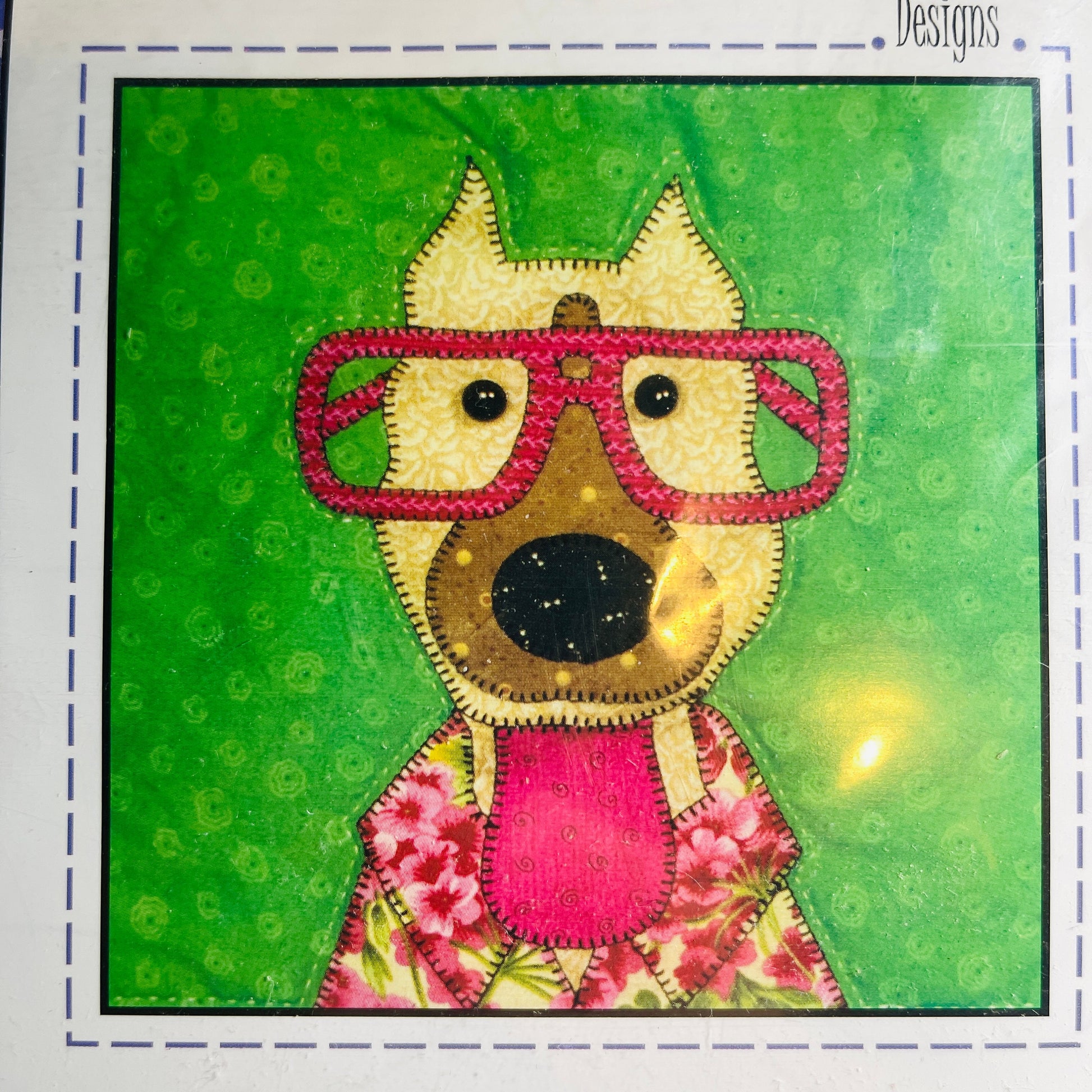 Amy Bradley, Dazzling Dogs Series, Choice of Major, Winton, or T.C., Quilting Design Block Patterns
