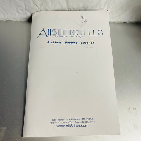 Allstitch LLC, Backing Samples, Sewing Fabric Notions