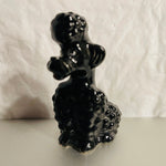 Goebel, Miniature Black Poodle, KT161, W Germany, Vintage, Porcelain, Collectible Figurine, 3 By 1.5 By 1.5 Inches