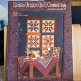 Kansas Oregon Quilt Connection, a quilters journal #4, Kansas Troubles Quilters, Lynne Hagmeier, Book