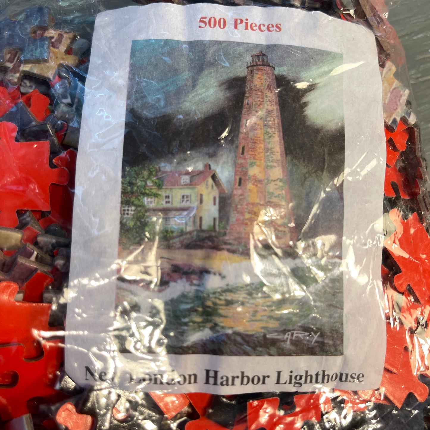 Lighthouse puzzles, choice of 4, 500 piece, nautical theme puzzles depicting lighthouses, see variations*