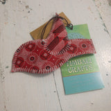 Red Bird Ornament, by Timbali Crafts