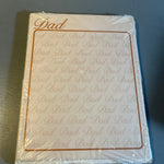 Dad Stationary Set, 25 Decorated Sheets, and 20 Envelopes, Vintage Stationary
