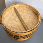 Amazing Vintage Sewing Basket, Chock Full Of Wooden Spools and Other Goodies!!*