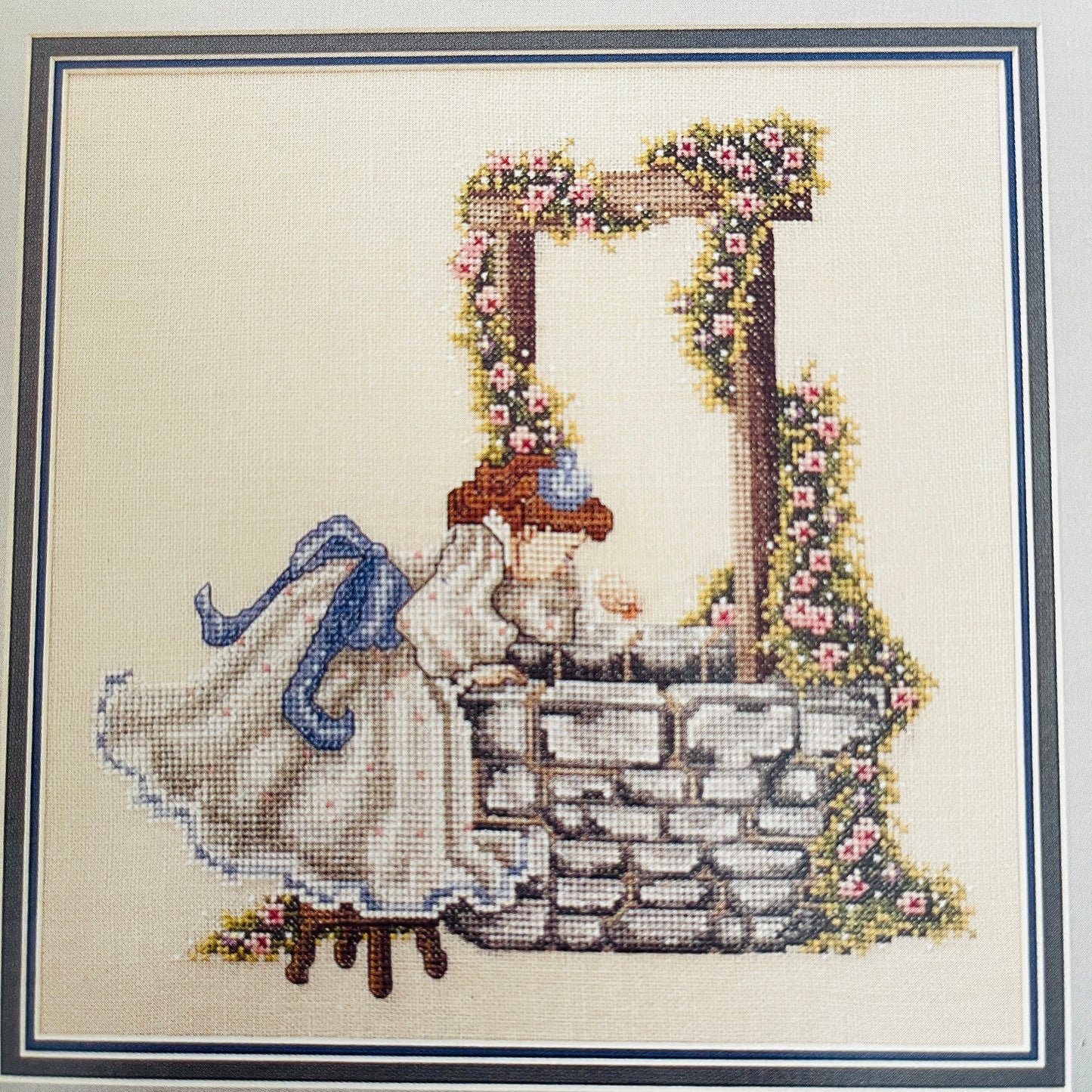 Forget-Me-Nots, Choice Of Passing Admirers*, or Wishing Well**, Vintage, Counted Cross Stitch Charts