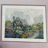 Thomas Kinkade, Chandlers Cottage, Leisure Arts, Book 1, Vintage 1998, Counted Cross Stitch Chart
