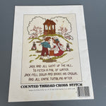 Gloria & Pat, Nursery Rhymes That Count, Vintage Counted Cross Stitch Chart Booklet