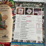 Cross Stitch Sampler, Lot of 5, Vintage 1992-1995, Chart Magazines*
