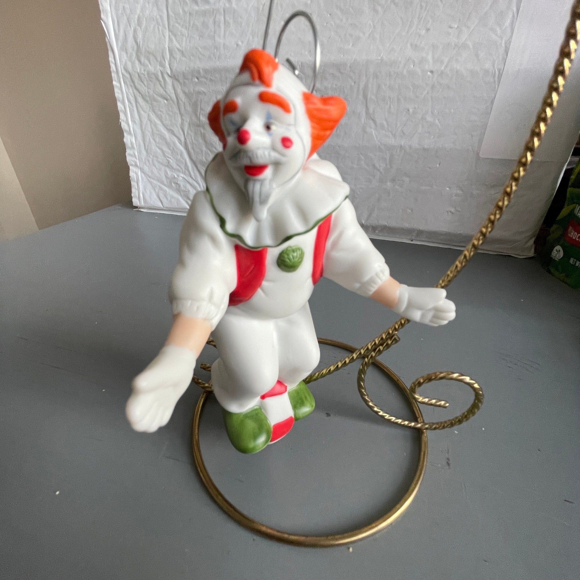 Hallmark Peppermint Clown Vintage 1989 Keepsake Ornament QX450-5