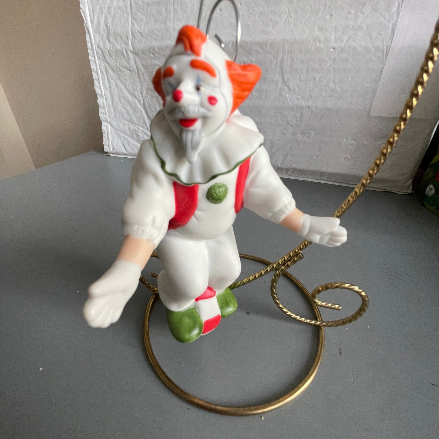 Hallmark Peppermint Clown Vintage 1989 Keepsake Ornament QX450-5