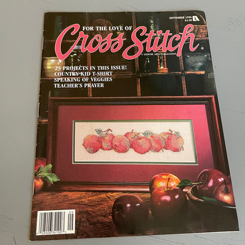 For the Love of Cross Stitch, September 1996, Counted Cross Stitch Magazine