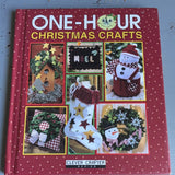 One-Hour Christmas Crafts Clever Crafter Vintage 1998 Hardcover Crafting Book*