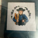 Douglas Designs Our Amish Friends PaPa Vintage 1999 Counted Cross Stitch Kit Stitch Count 58 By 57*