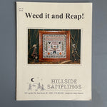 Hillside Samplings Weed it and Reap! Vintage 1996 Counted Cross Stitch Chart