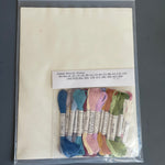 Erik Christian Inc, Follow the Warm Glow HOME Counted Cross Stitch Kit Stitched with Eterna Silk