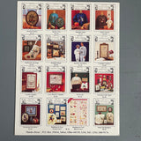 Sigrid Designs Thimb-Elena Halloween Sampler Vintage 1994 Counted Cross Stitch Chart OOP