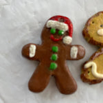 Gingerbread Men Set Of 3 2 Ornaments and a Small Figurine