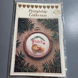 Friendship Collection Choice Of Counted Cross Stitch Charts With with Bas-Relief Figure Embellishment Included