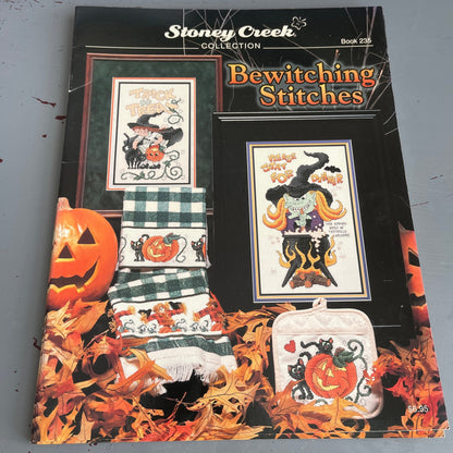 Stoney Creek Bewitching Stitches Book 235 Vintage 1999 Counted Cross Stitch Chart