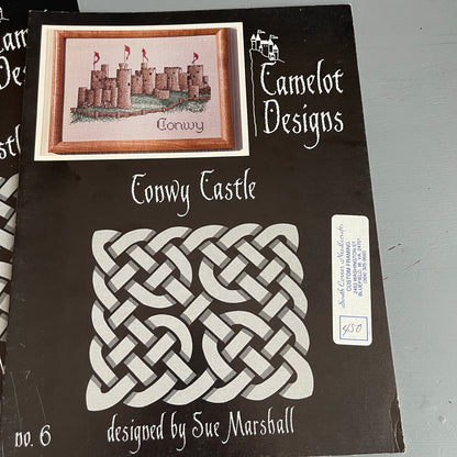 Camelot Designs Choice of 4 Castles Designed By Sue Marshall Vintage Counted Cross Stitch Charts See Variations*