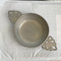 Wilton Columbia PA Bicentennial Approved Seal 1776-1976 Pewter Armetale Vintage 1976 Double Handled Porridge Bowl*