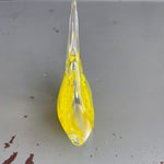 Gorgeous Glass Yellow Angel Fish Sea Life Paper Weight