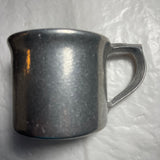 Pewter Child Size Mug Vintage Collectible Serving Ware 2.5 By 3 inches