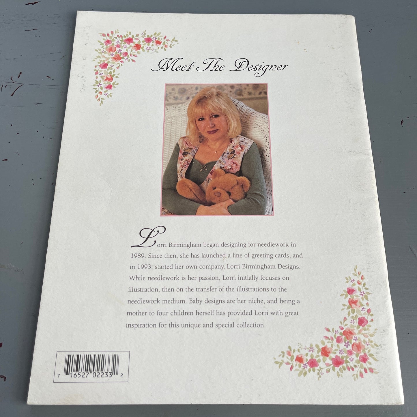 Lorri Birmingham A Blessing From Above Celebrate A Miracle Baby Series Book 1 #2233 Counted Cross Stitch Designs Booklet