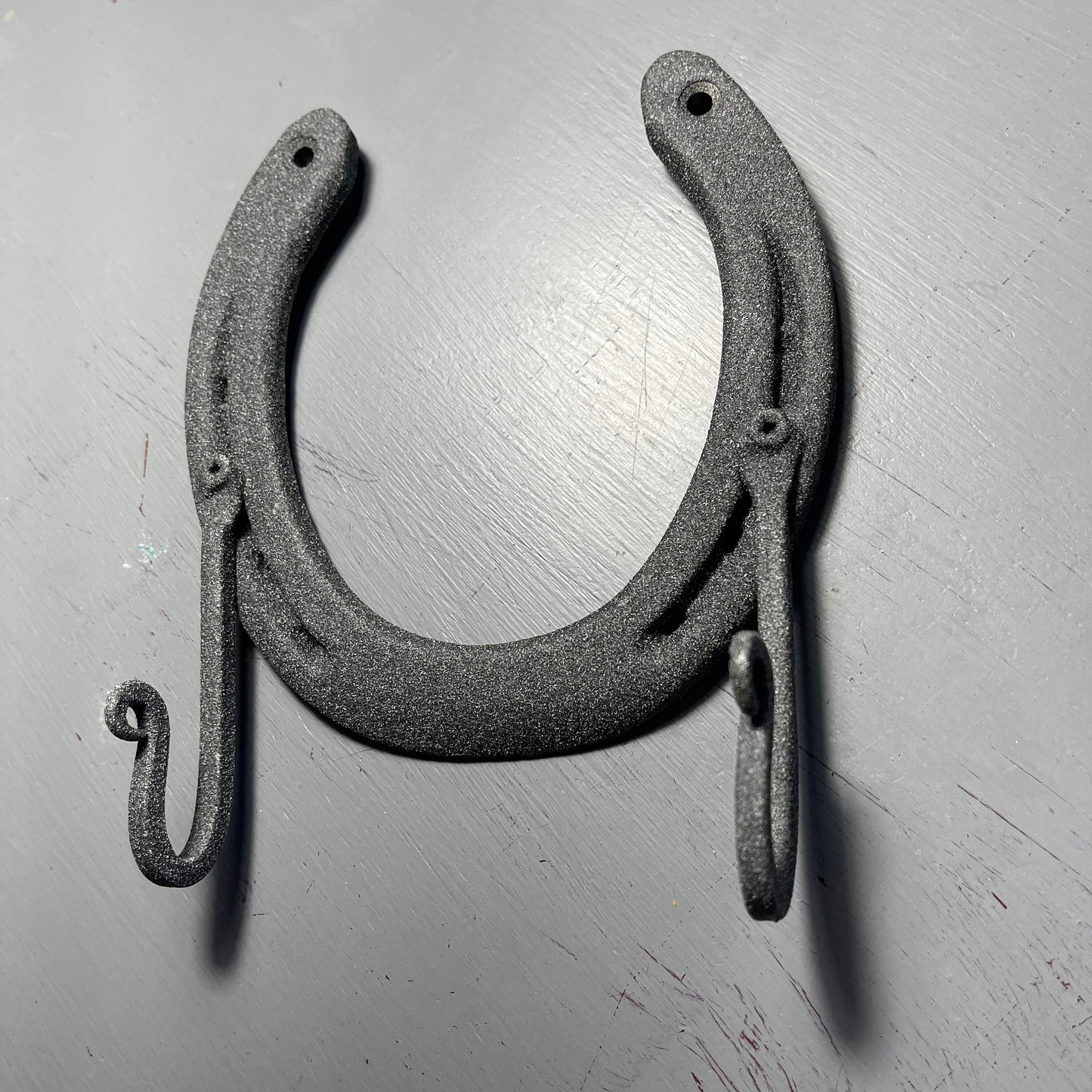 Horseshoe Wall Hook Nice Decorative Cast Iron Wall Hanger Cottagecore Decor