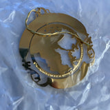 Hallmark Midnight Angel Vintage 1997 Gold-tone Ensemble Ornament