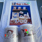 Dimensions Mugs 'n More Vintage 1992 Cross Stitch Pattern Book Plus 2 Cross Stitch Mugs