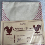 Country Prints Choice Of 14 Count AIDA Vintage 1984 Cross Stitch Fabrics See Variations*