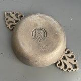 Wilton Columbia PA Bicentennial Approved Seal 1776-1976 Pewter Armetale Vintage 1976 Double Handled Porridge Bowl*