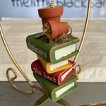 Gardners Know The Best DIRT! Stack Of Books Christmas Ornament
