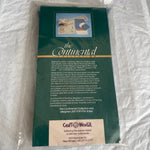 Craft World the Continental Blue Cross Stitch Breadcover To Stitch On 18 By 18 Inches