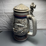 Awesome Avon Antique Automobiles* Lidded Beer Stein Vintage 1979 Ceramarte Hand Crafted In Brazil Collectible Serving Ware