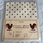 Country Prints Choice Of 14 Count AIDA Vintage 1984 Cross Stitch Fabrics See Variations*
